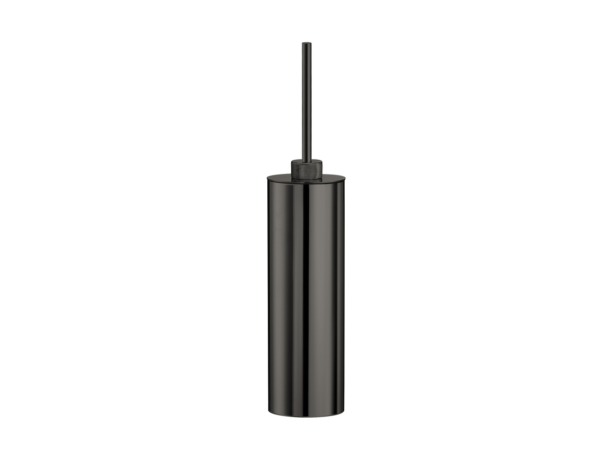 190024-PVD-05PL Θήκη Βούρτσας Τουαλέτας PVD Gun Metal Polished SANCO - Image 1