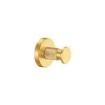 Μονό Άγκιστρο Μπουρνουζιού PVD Golden Brass Brushed SANCO