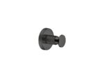 Μονό Άγκιστρο Μπουρνουζιού PVD Gun Metal Polished SANCO