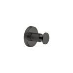 Μονό Άγκιστρο Μπουρνουζιού PVD Gun Metal Polished SANCO