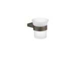 Glass Holder wall Mounted Dark Bronze Mat SANCO