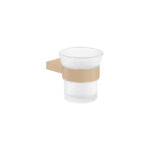 Glass Holder wall Mounted Mocha Ματ SANCO