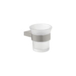 Glass Holder wall Mounted Τσιμέντο Γκρι Ματ SANCO
