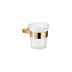 Glass Holder wall Mounted PVD Warm Bronze Polished SANCO