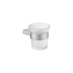 Glass Holder wall Mounted PVD Νίκελ Steel SANCO