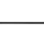 Single Towel Rail (60cm) PVD Gun Metal Polished SANCO
