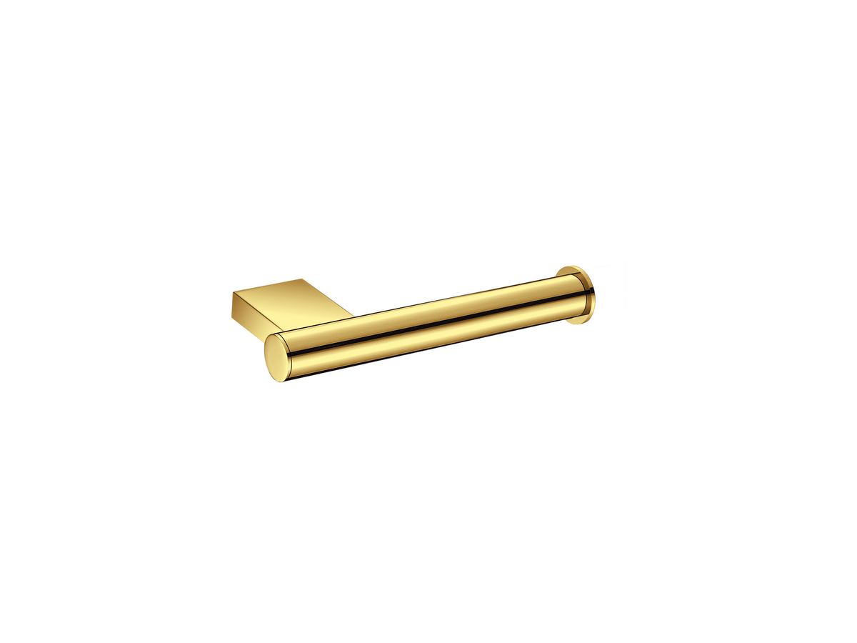 21806-PVD-02PL Toilet Roll Holder PVD Golden Brass Polished SANCO - Image 1