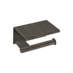 Toilet Roll Holder with cover Dark Bronze Mat SANCO