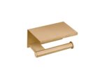 Toilet Roll Holder with cover PVD Warm Bronze Brushed SANCO