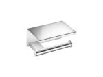 Toilet Roll Holder with cover Χρωμέ SANCO