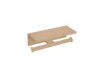 Double Toilet Roll Holder with cover Mocha Ματ SANCO