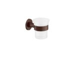 Glass Holder wall Mounted Wenge Grain SANCO