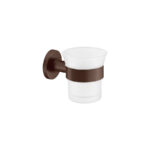 Glass Holder wall Mounted Wenge Grain SANCO