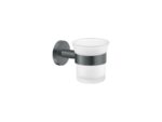Glass Holder wall Mounted Ανθρακί Grain SANCO
