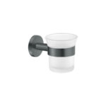 Glass Holder wall Mounted Ανθρακί Grain SANCO