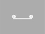 Single Towel Rail (30cm) Λευκό Ματ SANCO