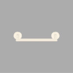 Single Towel Rail (30cm) Μπεζ Ματ SANCO