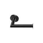 Toilet Roll Holder Μαύρο Ματ SANCO