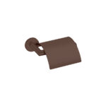 Toilet Roll Holder with cover Wenge Grain SANCO