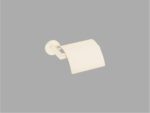 Toilet Roll Holder with cover Μπεζ Ματ SANCO