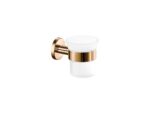 Glass Holder wall Mounted PVD Warm Bronze Polished SANCO