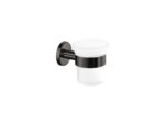 Glass Holder wall Mounted PVD Gun Metal Polished SANCO