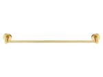 Single Towel Rail (60cm) PVD Golden Brass Brushed SANCO