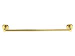Single Towel Rail (60cm) PVD Golden Brass Polished SANCO