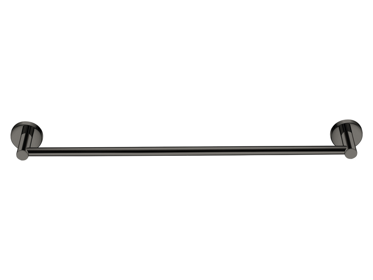 25904-PVD-05PL Single Towel Rail (60cm) PVD Gun Metal Polished SANCO - Image 1