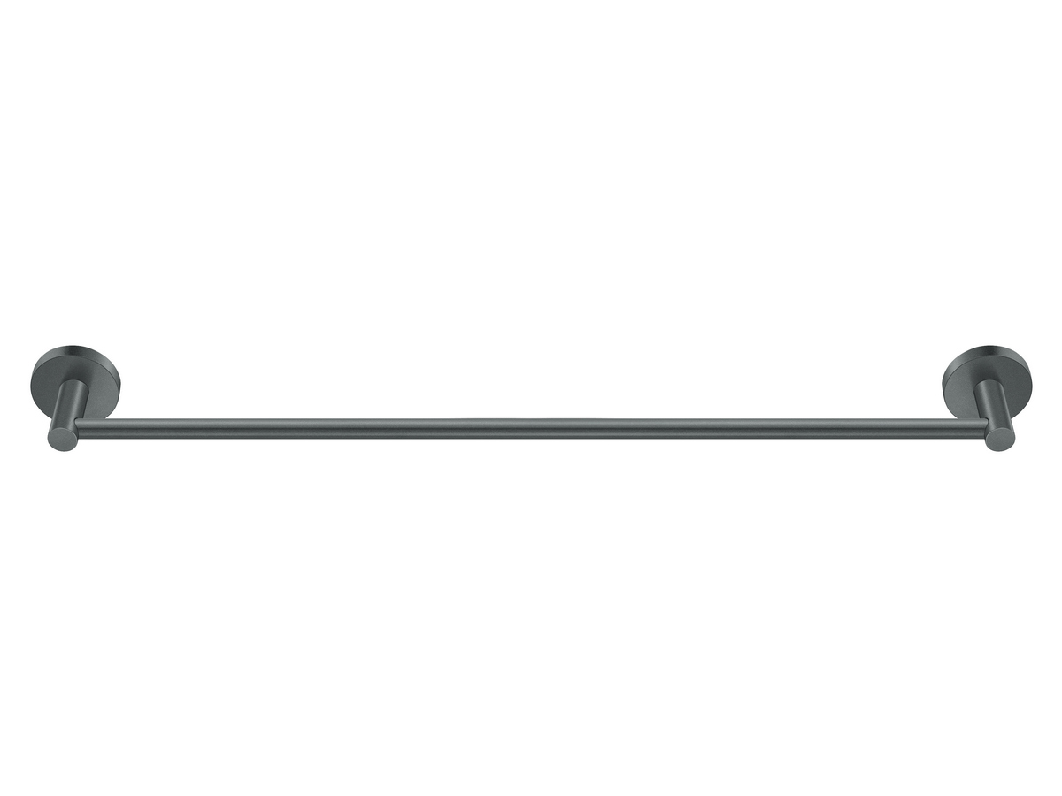 25904-Μ118 Single Towel Rail (60cm) Ανθρακί Grain SANCO - Image 1