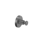 Μονό Άγκιστρο Μπουρνουζιού PVD Gun Metal Brushed SANCO