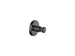 Μονό Άγκιστρο Μπουρνουζιού PVD Gun Metal Polished SANCO