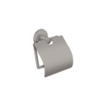 Toilet Roll Holder with cover Τσιμέντο Γκρι Ματ SANCO