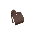 Toilet Roll Holder with cover Wenge Grain SANCO