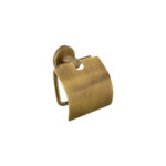 Toilet Roll Holder with cover Bronze Mat SANCO