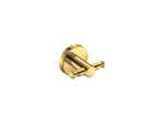 Διπλό Άγκιστρο Μπουρνουζιού PVD Golden Brass Polished SANCO