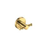 Διπλό Άγκιστρο Μπουρνουζιού PVD Golden Brass Polished SANCO