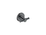 Διπλό Άγκιστρο Μπουρνουζιού PVD Gun Metal Polished SANCO