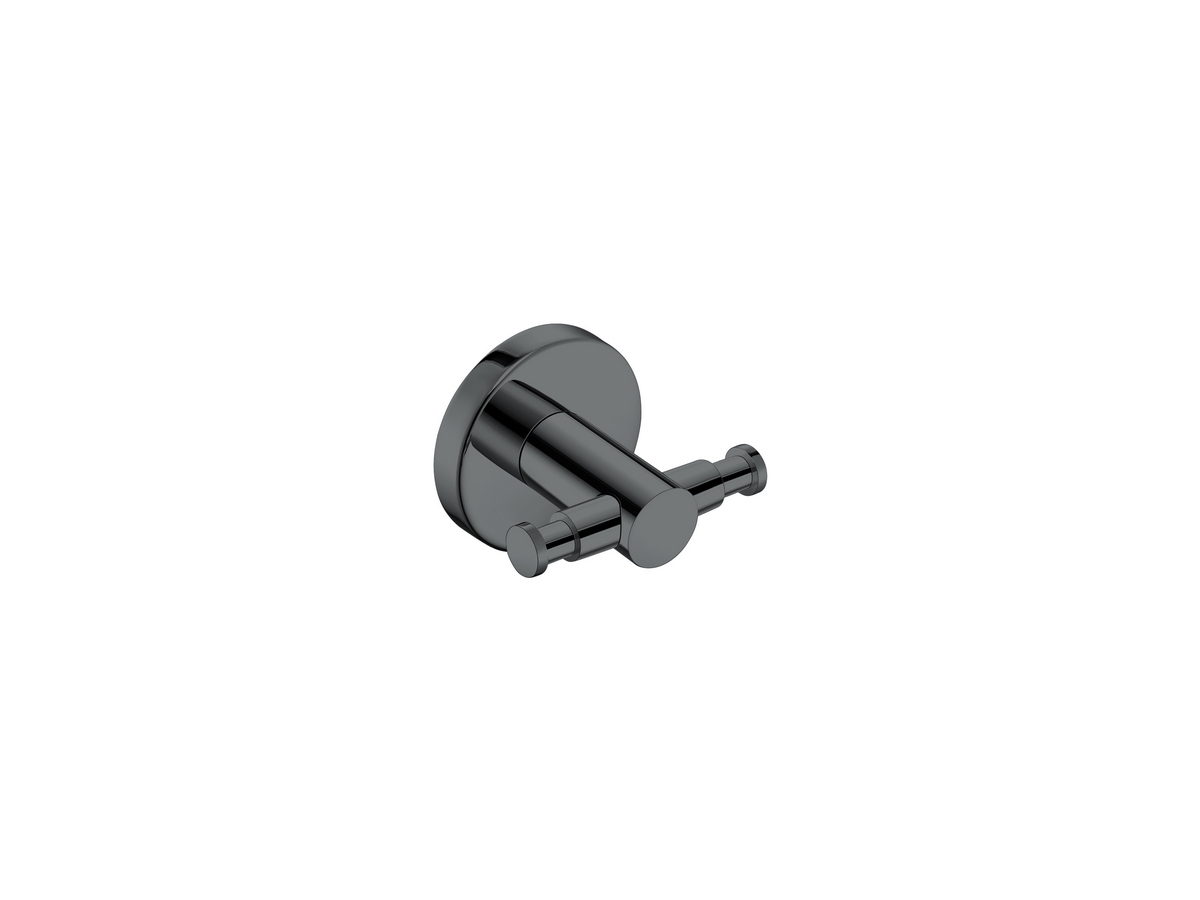 25918-PVD-05PL Διπλό Άγκιστρο Μπουρνουζιού PVD Gun Metal Polished SANCO - Image 1