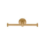 Double Toilet Roll Holder PVD Warm Bronze Brushed SANCO