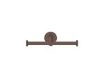 Double Toilet Roll Holder Wenge Grain SANCO