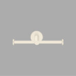 Double Toilet Roll Holder Μπεζ Ματ SANCO