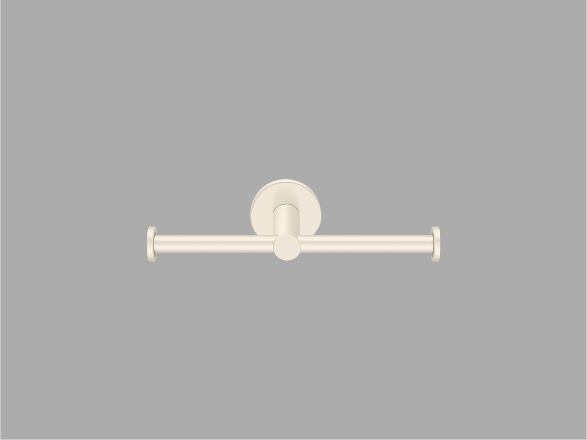 25926-Μ102 Double Toilet Roll Holder Μπεζ Ματ SANCO - Image 1