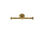 Double Toilet Roll Holder Bronze Mat SANCO