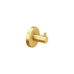 Μονό Άγκιστρο Μπουρνουζιού PVD Golden Brass Brushed SANCO