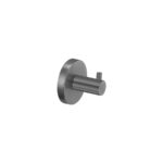 Μονό Άγκιστρο Μπουρνουζιού PVD Gun Metal Brushed SANCO