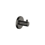 Μονό Άγκιστρο Μπουρνουζιού PVD Gun Metal Polished SANCO