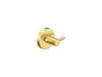 Διπλό Άγκιστρο Μπουρνουζιού PVD Golden Brass Brushed SANCO