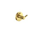 Διπλό Άγκιστρο Μπουρνουζιού PVD Golden Brass Polished SANCO