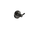 Διπλό Άγκιστρο Μπουρνουζιού PVD Gun Metal Polished SANCO